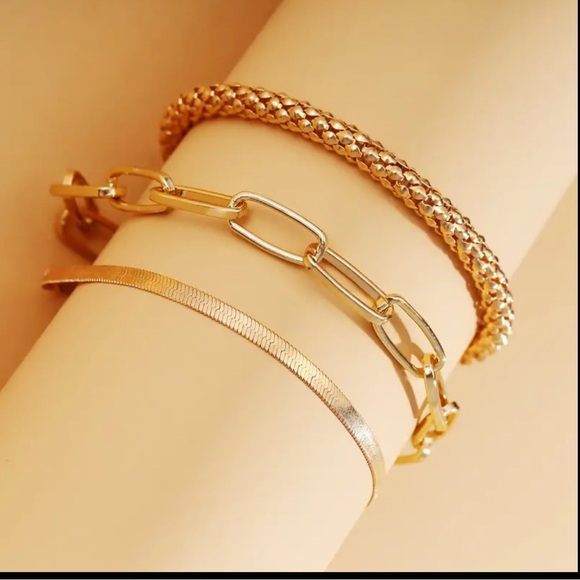 Gold Bracelet Trio - Picture 4 of 6